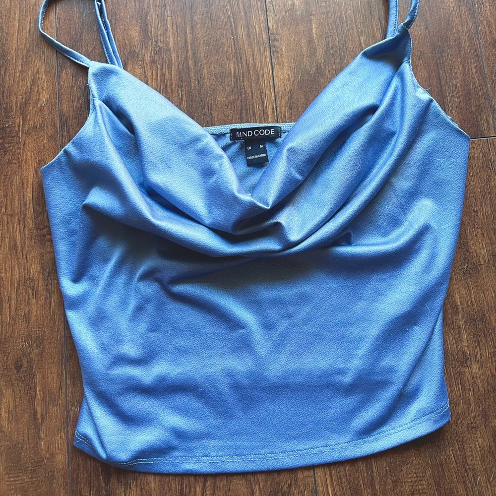 Cowl neck top